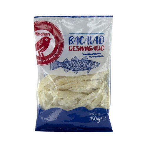 Alcampo AUCHAN Bacalao salado desmigado 150 g. Producto Alcampo