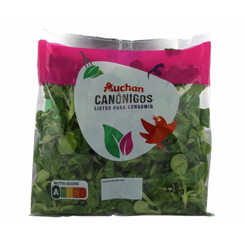 Alcampo AUCHAN Canónigo Bolsa De 125 G. Producto Alcampo