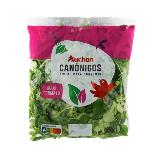 Alcampo AUCHAN Canónigos Maxi Bolsa de 200 g. Producto Alcampo