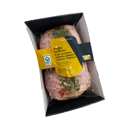 Alcampo AUCHAN COLLECTION Pollo Al Pedro Ximénez Relleno De Orejones Y Piñones