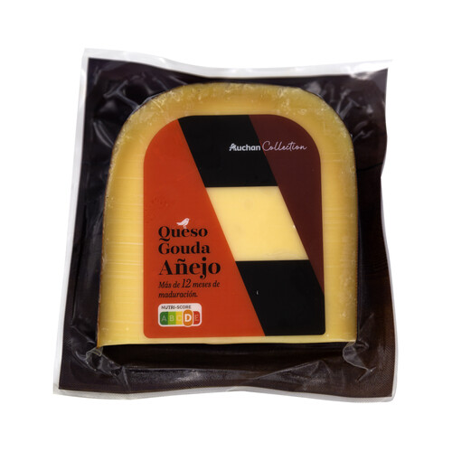 Alcampo AUCHAN Collection Queso Gouda añejo (maduración + 12 meses) 250 g. Producto Alcampo