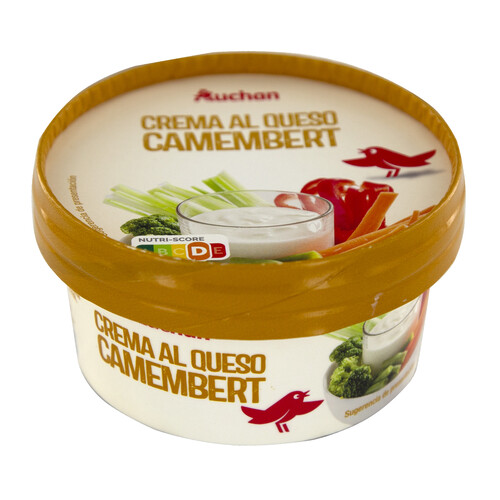 Alcampo AUCHAN Crema al queso Camembert ideal para untar 125 g. Producto Alcampo
