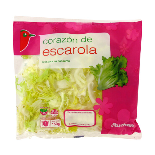 Alcampo AUCHAN Escarola Rizada Bolsa de 150 g. Producto Alcampo