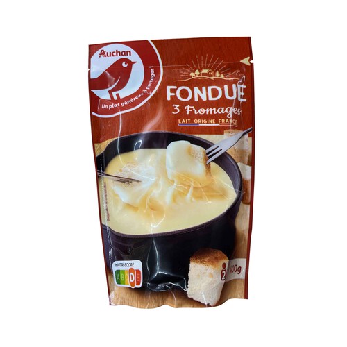 Alcampo AUCHAN Fondue de queso AUCHAN 400 g. Producto Alcampo