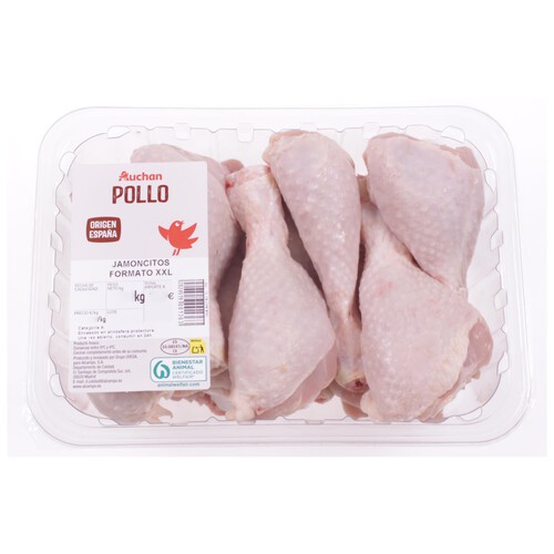 Alcampo AUCHAN Jamoncitos de pollo 10 uds XXL. Producto Alcampo