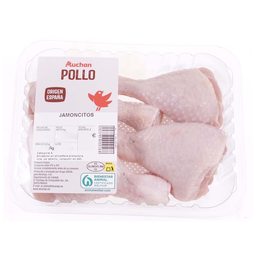 Alcampo AUCHAN Jamoncitos De Pollo 4 Uds. Producto Alcampo