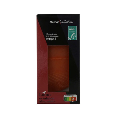 Alcampo AUCHAN Lomo salmón ahumado 150 g. Producto Alcampo