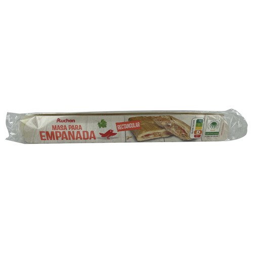 Alcampo AUCHAN Masa rectagular para empanada 280 g. Producto Alcampo