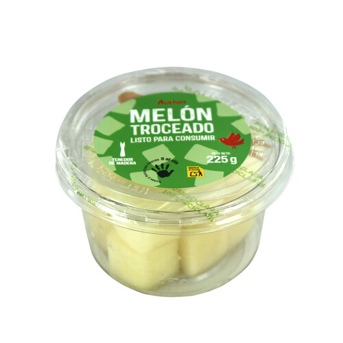 Alcampo AUCHAN Melón troceado 225 g Producto Alcampo