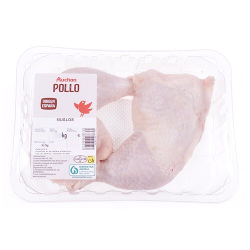 Alcampo AUCHAN Muslos de pollo 2 uds. Producto Alcampo