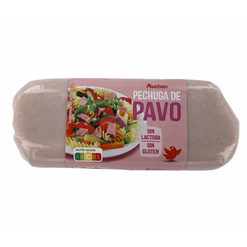 Alcampo AUCHAN Pechuga de pavo cocida 400 g. Producto Alcampo