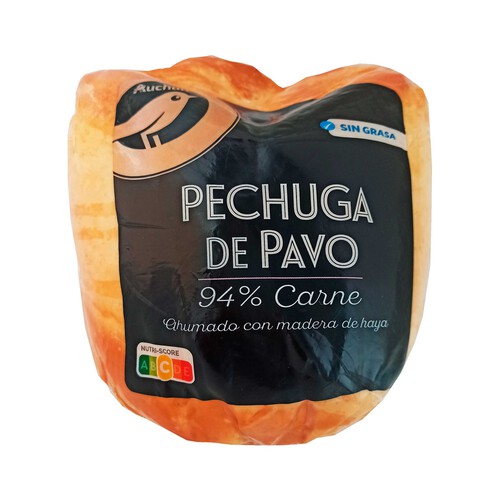 Alcampo AUCHAN Pechuga de pavo GOURMET Producto Alcampo - Loncha fina 1 mm