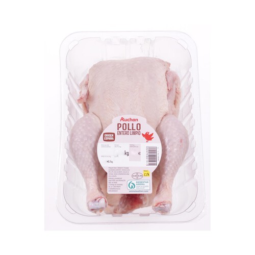 Alcampo AUCHAN Pollo limpio para asar. Producto Alcampo