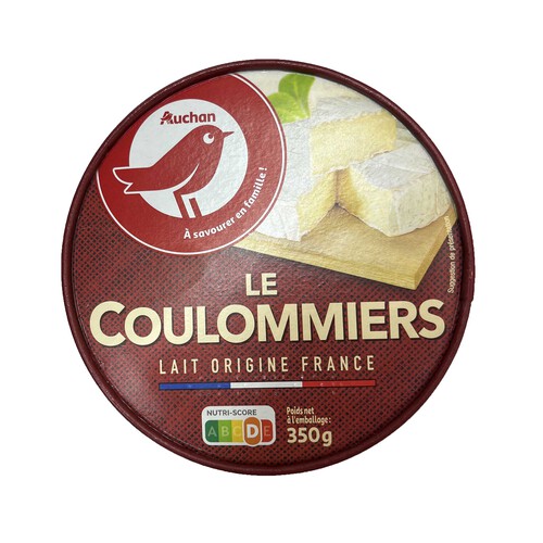 Alcampo AUCHAN Queso coulommiers 350 g. Producto Alcampo