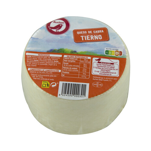Alcampo AUCHAN Queso de cabra tierno mini Producto Alcampo