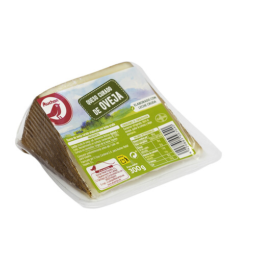 Alcampo AUCHAN Queso de oveja curado 300 g. Producto Alcampo