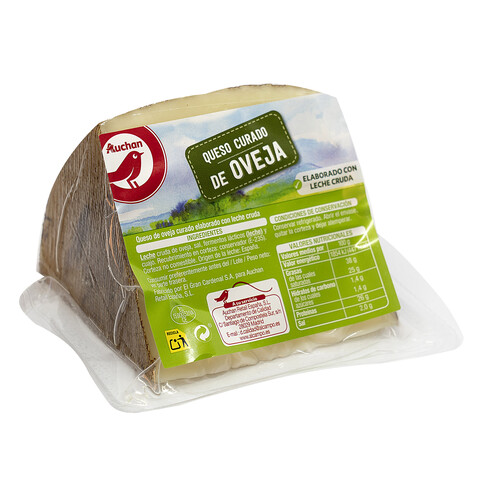 Alcampo AUCHAN Queso de oveja curado Producto Alcampo
