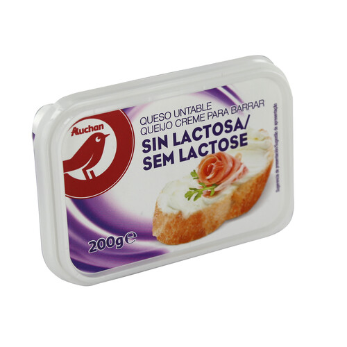 Alcampo AUCHAN Queso de untar natural 200 g. Producto Alcampo