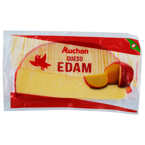 Alcampo AUCHAN Queso edam cuña 360 g. Producto Alcampo