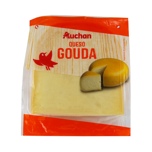Alcampo AUCHAN Queso gouda cuña 350 g. Producto Alcampo