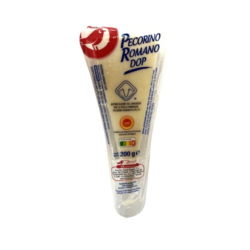 Alcampo AUCHAN Queso Pecorino Romano D.O.P Passioni 200 g. Producto Alcampo