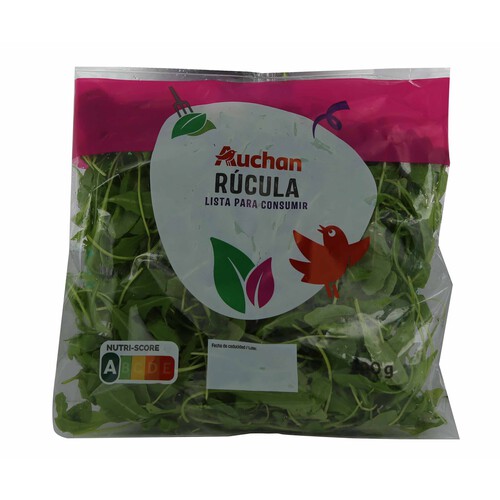 Alcampo AUCHAN Rúcula bolsa de 100 g. Producto Alcampo
