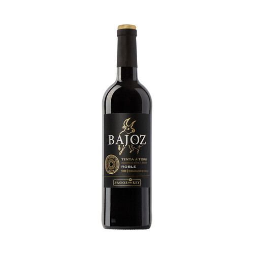 Alcampo BAJOZ Vino tinto roble con D.O. Toro botella 75 cl