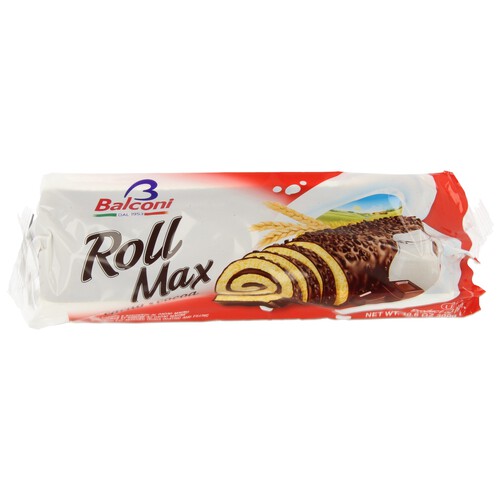 Alcampo BALCONI Rollito de bizcocho relleno de cacao 300 g