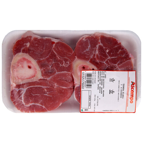 Alcampo Bandeja con ossobuco de 3ª de ternera blanca especial guisos