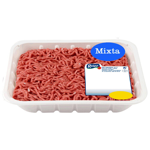 Alcampo Bandeja Con Preparado De Carne Picada Mixta (vacuno - Cerdo) ROLER 800 G