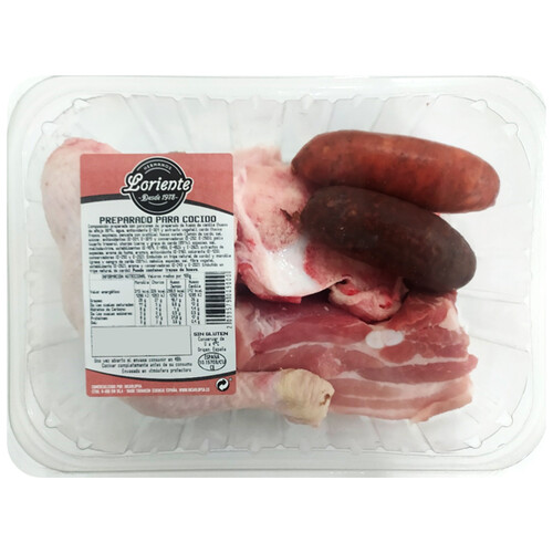 Alcampo Bandeja De Arreglo Para Cocido Con Trozo De Pollo LORIENTE