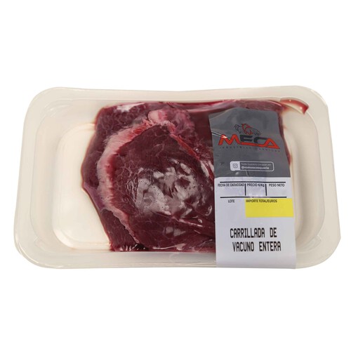 Alcampo Bandeja De Carrillada De Vacuno Entera MECA