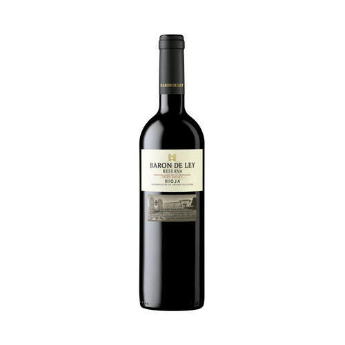 Alcampo BARON DE LEY Vino tinto reserva con D.O. Ca. Rioja BARON DE LEY botella de 75 cl