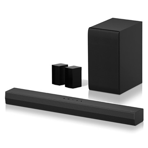 Alcampo Barra de sonido 4.1 LG S40TR 400W color negro Subwoofer inalámbrico BLUETOOTH USB