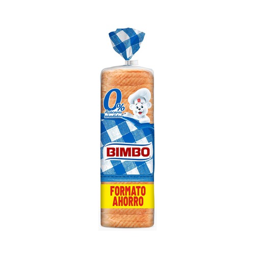 Alcampo BIMBO Pan de molde blanco con corteza 700 g