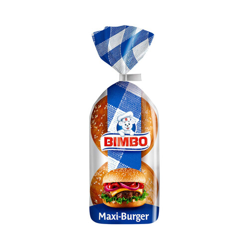 Alcampo BIMBO Pan maxi para hamburguesas 4 uds. 300 g