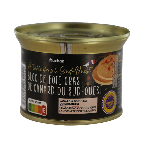 Alcampo Bloc de foie gras de pato PRODUCTO ALCAMPO 150 g