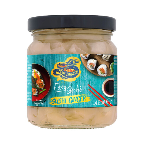 Alcampo BLUE DRAGON Jengibre para sushi BLUE DRAGON 145 g