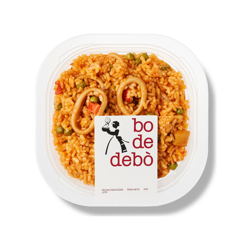 Alcampo BO DE DEBO Paella preparada y lista para calentar y comer BO DE DEBÓ 300 g