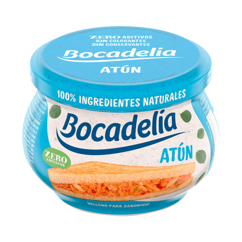 Alcampo BOCADELIA Relleno de atún para sándwich BOCADELIA frasco de 180 g