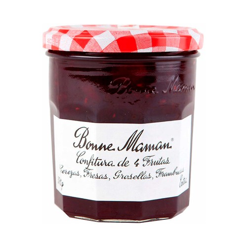 Alcampo BONNE MAMAN Confitura de 4 frutas rojas BONNE MAMAN 370 gr