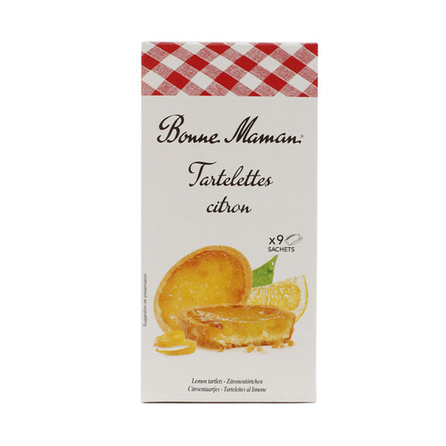 Alcampo BONNE MAMAN Galletas tartaletas rellenas de limón 125 g