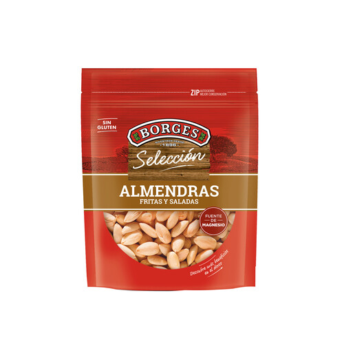Alcampo BORGES Almendras fritas y saladas BORGES SELECCIÓN 160 g