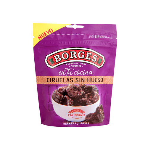 Alcampo BORGES Ciruelas sin hueso de California BORGES 150g