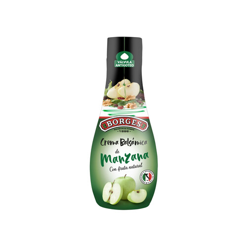 Alcampo BORGES Crema de vinagre balsámico con sabor a manzana 250 g