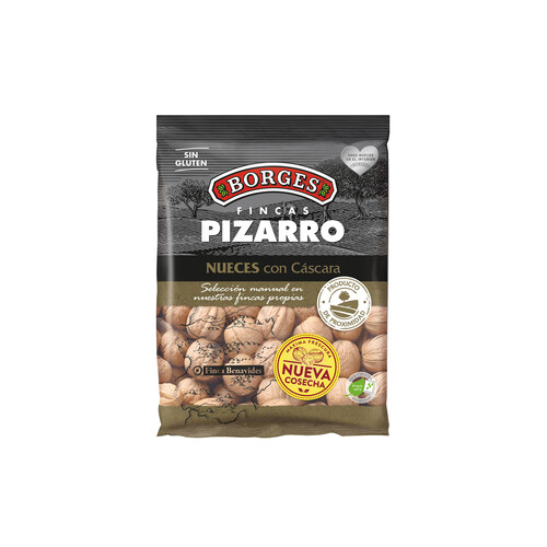 Alcampo BORGES Nueces con cáscara BORGES FINCAS PIZARRO 500 g