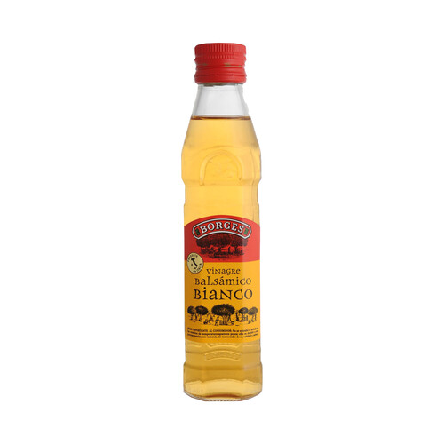Alcampo BORGES Vinagre balsámico bianco botella de 250 ml