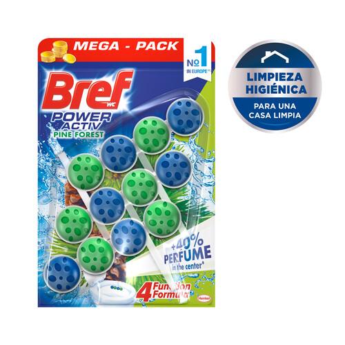 Alcampo BREF Colgador WC Power Activ Pine Forest BREF pack 3 uds. de 50 g