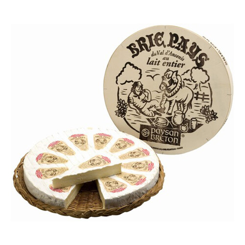 Alcampo BRIE PAYS Queso de pasta blanda con leche cruda de vaca BRIE PAYS