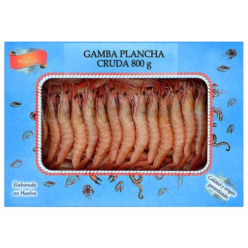 Alcampo BRISAMAR Gamba plancha cruda y congelada 800 g